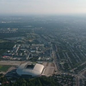 Football Stadion, in Poznan, Poland